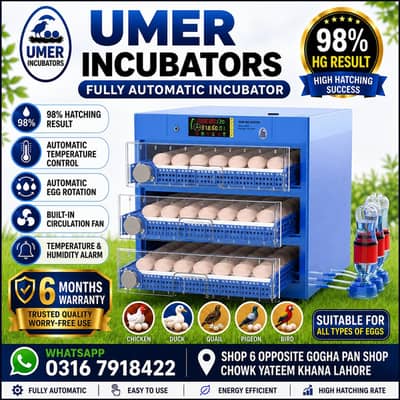 Eggs incubator | Hatching machine | automictic incubator | Brooder