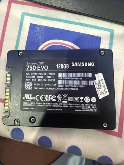 120 gb ssd hard disk samsung for pc and laptops