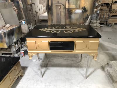 Modern Center Table | 2.5×4 & 3×5 Ft | Brand New | Customizable