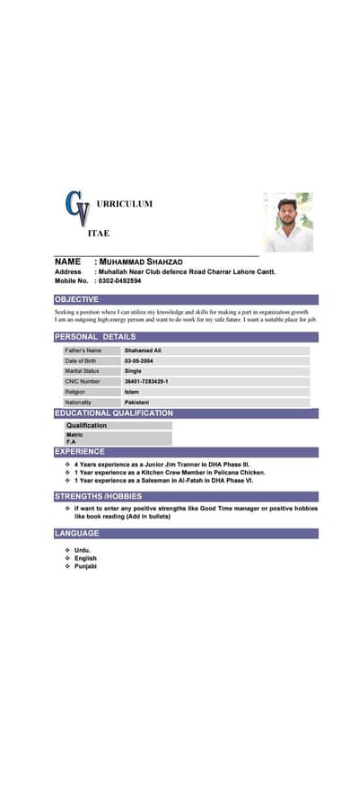 other jobs