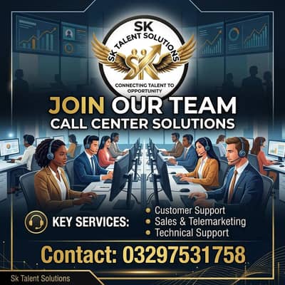 Fresh STUDENTS Can apply for CSR |Males & Females||Salary 30k to 55k|
