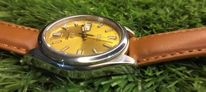 seiko 5 21 jewel automatic sea through