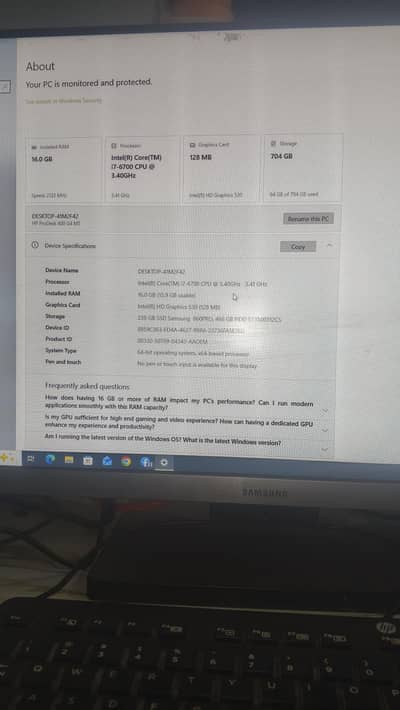 hp computer new