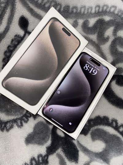 Iphone 15 Pro Max Natural Titanium JV