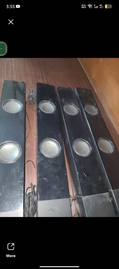 Philips tower speakers working 100% ok