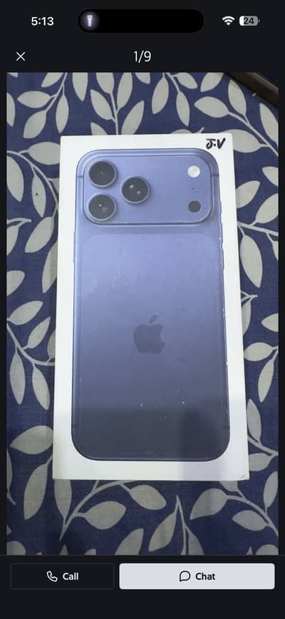 Apple iPhone 17 Pro Max jv 256