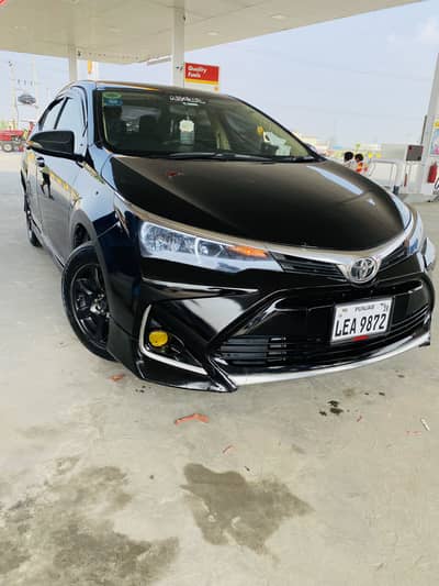 Toyota Corolla XLI 2017/18 convert to altis X