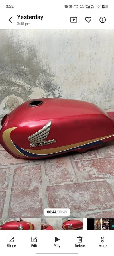 Honda CD 70 Original Genuine Fuel Tank – Heavy Weight | Good condition