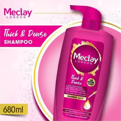Meclay London Shampoo For Thick & Dense Hair – 100% Original
