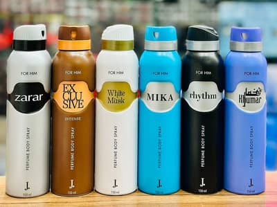 J. Body Spray For Men & Women – Original Fragrances (All Variants)