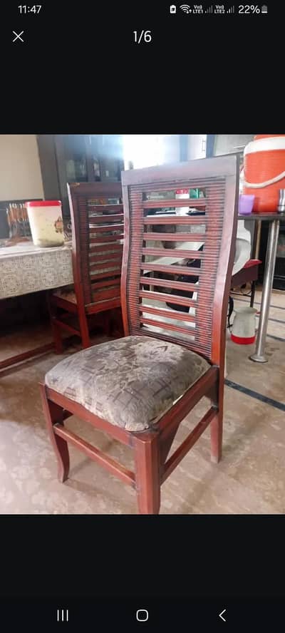 Dining table 6 seater for sale