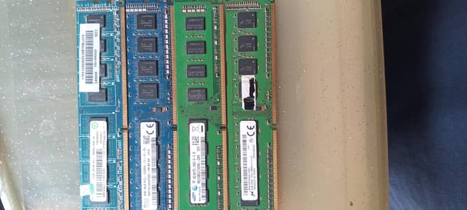 Pc Ram 4gb and 2gb ddr3