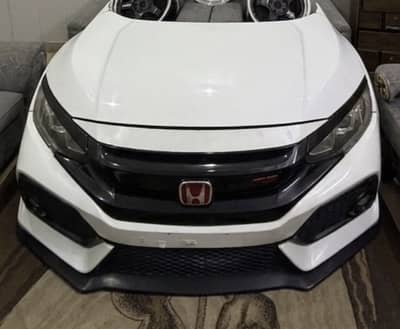 CIVIC X BONNET FENDERS