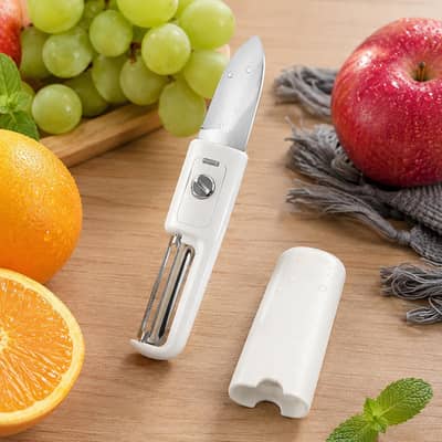 Multifunctional stainless steel knife peeler