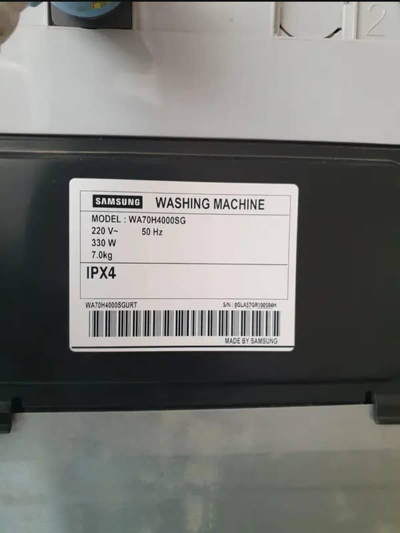 Automatic washing machine 3