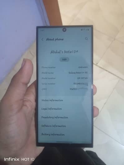 Samsung Mobile Note 10 Plus