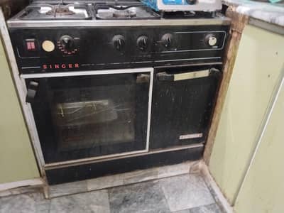 USED SINGER 3 STOVE COOKING RANGE