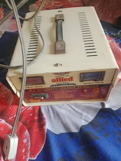 Ac Automatic voltage stabilizer Allied company super deluxe st. 1600va
