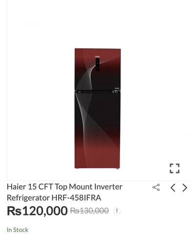 Haier inverter refrigerater