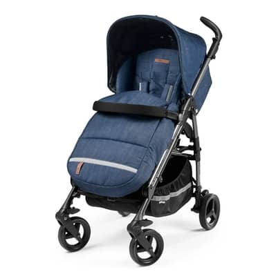 Peg Perego SI Stroller - Denim Blue (Made in Italy)
