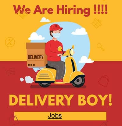 delivery service boy