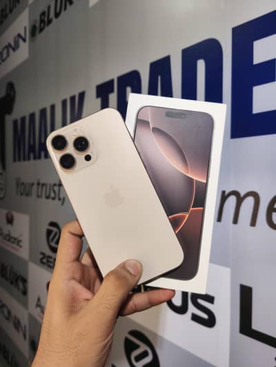 Apple iPhone 16 Pro Max 10/10 Desert Titanium