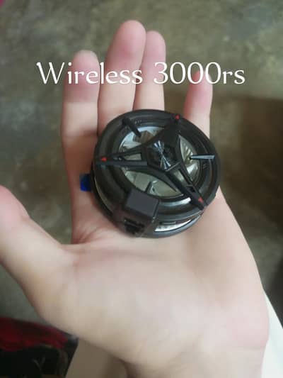 2 cooling fan for sell one is with battery one is wirless