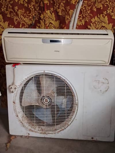 LG & Haier 1 Ton Split AC with Copper Pipe & Wiring for Sale