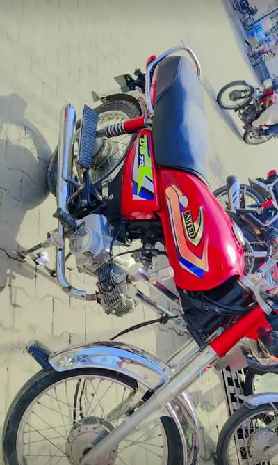 united bike for sale   model25 coluer red