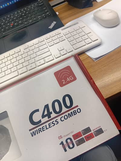 Kingnovo C400 Quiet Business 2.4G Wireless Keyboard & Mouse