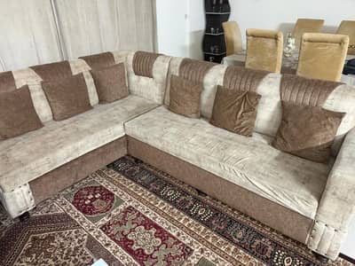 6 Seater L Shaped Sofa for Sale