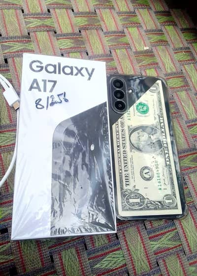 Samsung A17 8/256GB 2days only use With Box and 45w Orignal charger