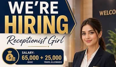 Female Spa Receptionist Required