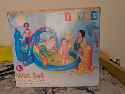 Brand New Intex inflatable swimming pool with slide