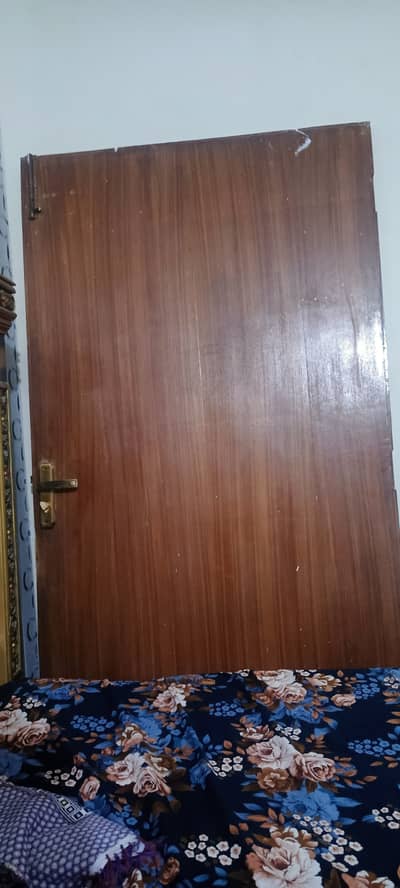 Pure wood door
