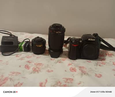 Nikon D7000 DSLR Camera with 18-55mm & 55-200mm Lenses