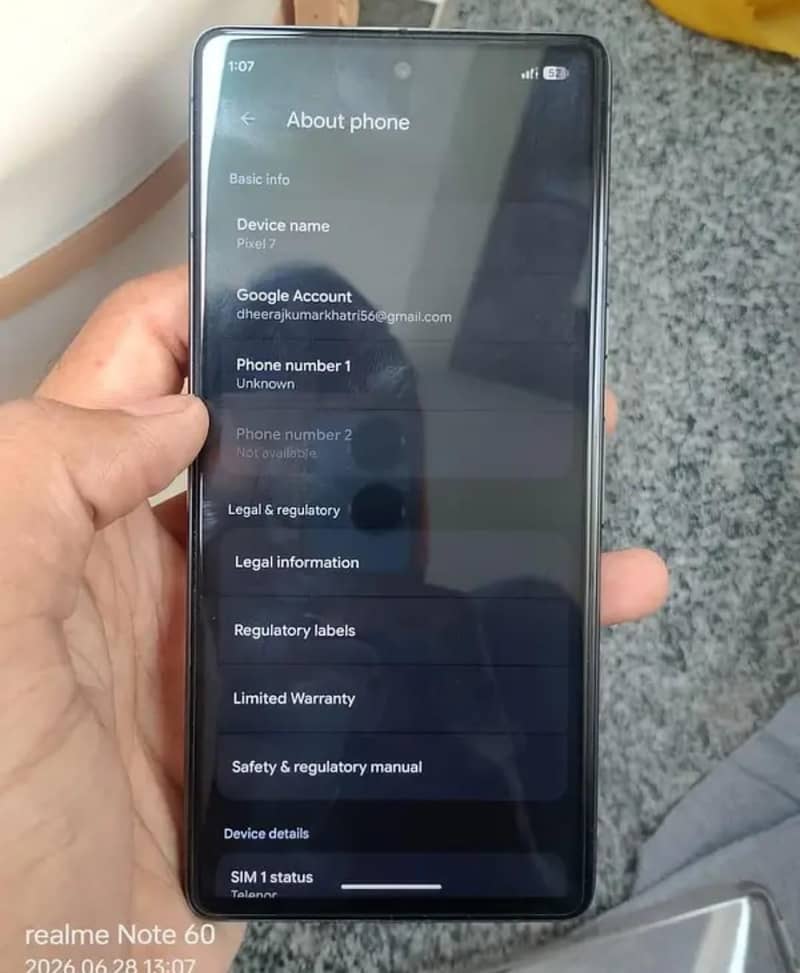 Google Pixel 7 6