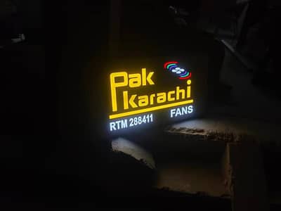 3D Sign Board, SS Letter, Back Light Board, Front light Board, Neon