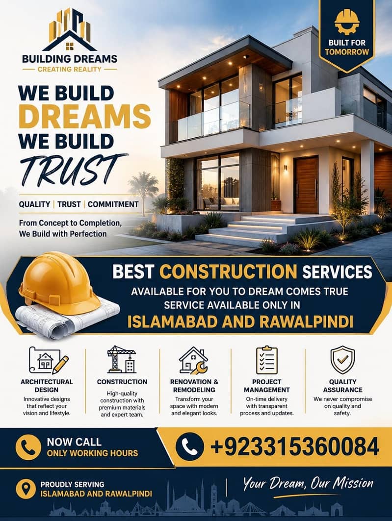 we construct as per your demand 0
