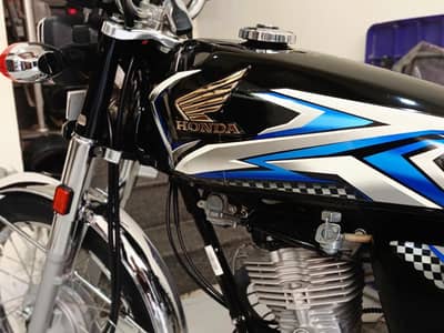 Honda CG 125 Model 2024/2025 Excellent Condition | Original Documents