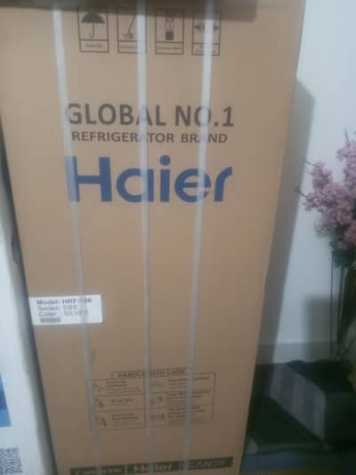 Haier refrigerator model HRF-186 SILVER ME HAI