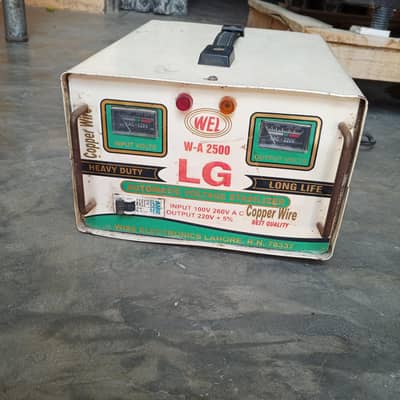 Fridge stabilizer 2000 watts.