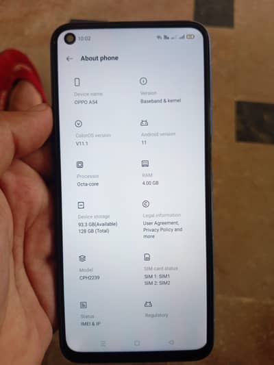 OPPO A54