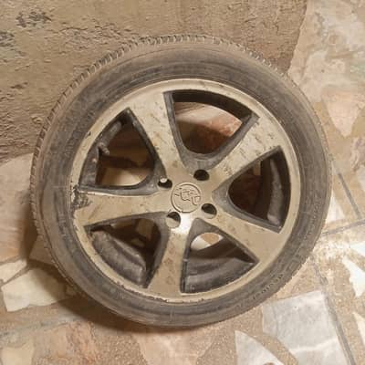 Rims with tyre