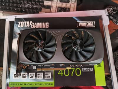 ZOTAC Gaming GeForce RTX 4070 SUPER Twin Edge OC 12GB