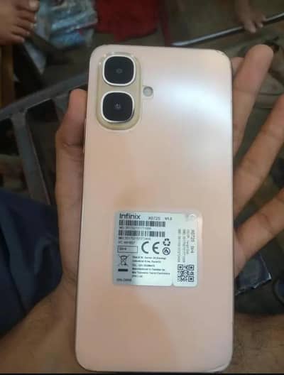 infinix Smart 10 fingerprint white colour