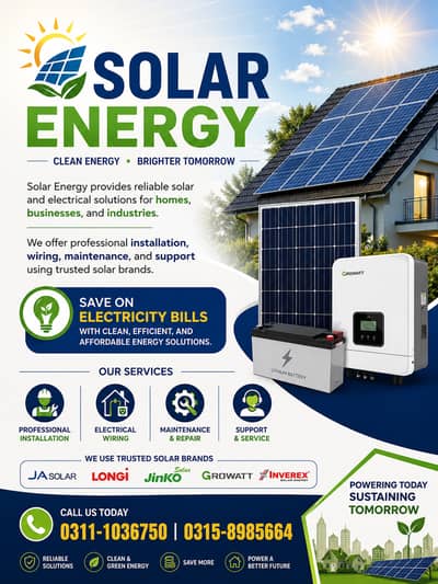 Solar System Installation & Maintenance , Inverters & Battary