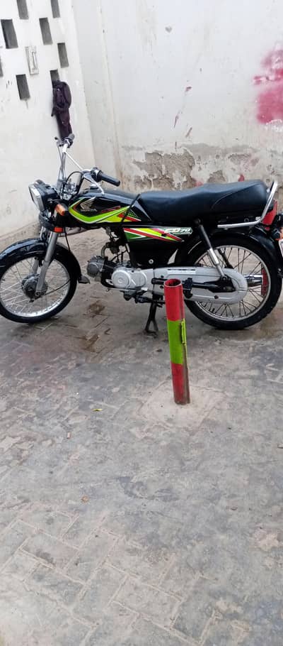 bikes Honda CD 70 bikes 2019 all ok 100% copy latter