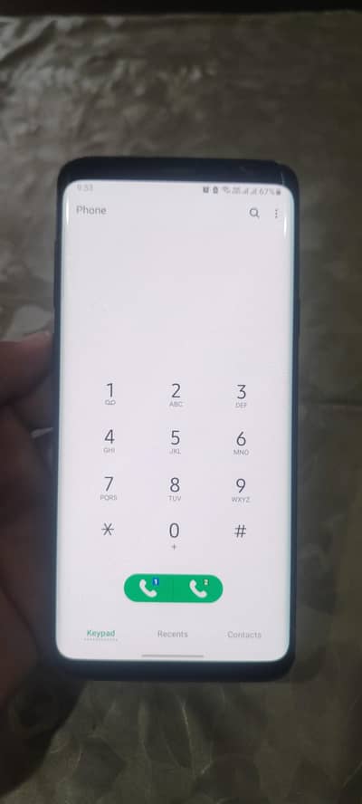 Samsung Mobile S9 Plus ,Official PTA Condition 10by10 | 6/128 GB