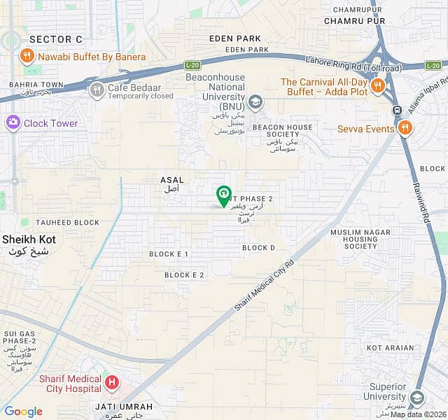 5 Marla Possession Plot E2 Block 0